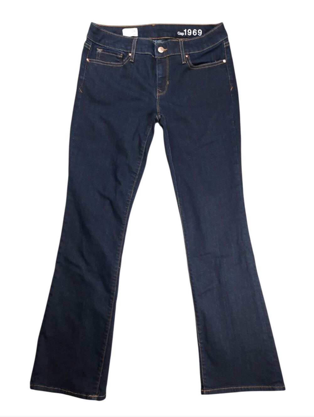 GAP 1969 Sexy Boot Low Rise Indigo Blue Jeans SZ 29R